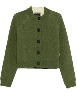 B.B. Wallace Cardigan Con Bottoni - Verde