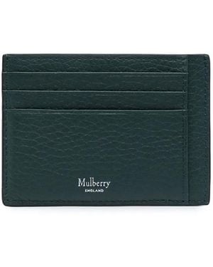 Mulberry Rectangular Leather Cardholder - Green