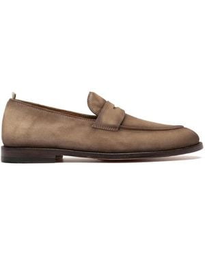 Officine Creative Opera 001 Penny Loafers - Brown