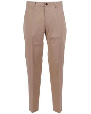 Incotex Theo Slim-Fit Trousers - Natural