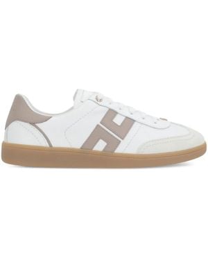 Elisabetta Franchi Leather Trainers - White
