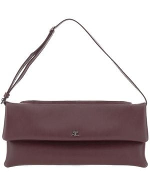 Courreges Cuff Schultertasche - Lila