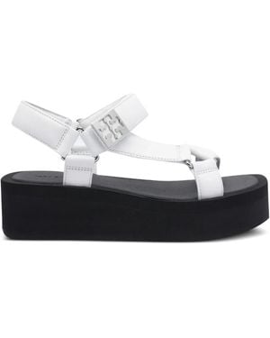 Tory Burch 50Mm Platform Sandals - White