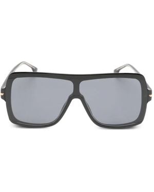 Victoria Beckham Oversized-Frame Sunglasses - Gray
