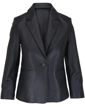 Vince Shrunken Blazer - Black
