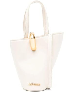 Jacquemus Le Petit Bambola Bucket Bag - White