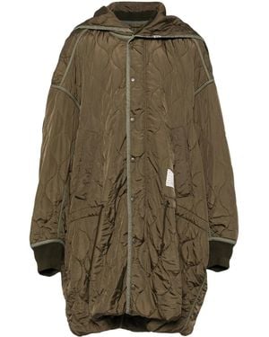 Maison Mihara Yasuhiro ミリタリーコート - グリーン