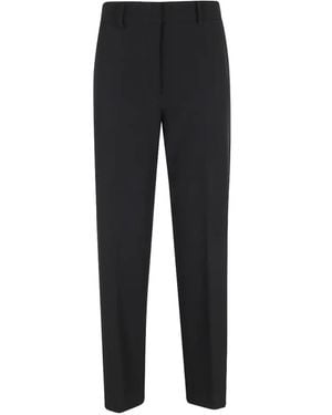 Seventy Pressed-Crease Tailored Trousers - Black