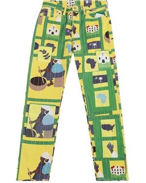 DENIM TEARS X Levi's 501 Jeans - Yellow