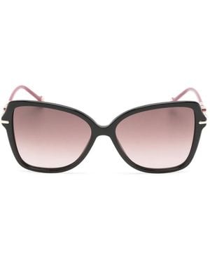 Carolina Herrera Square-Frame Sunglasses - Pink