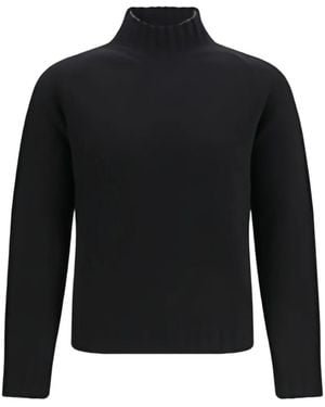 Aragona High-Neck Sweater - Black