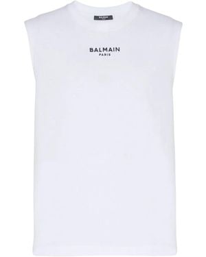メンズ Balmain ノースリーブTシャツ | オンラインセールは最大50%オフ