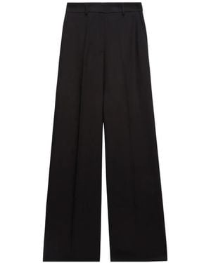 MSGM Palazzo Trousers - Black