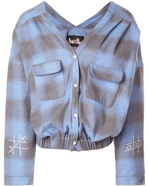 Haculla Blusa A Cuadros - Azul