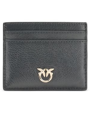 Pinko Porte-Cartes À Logo Appliqué - Grey