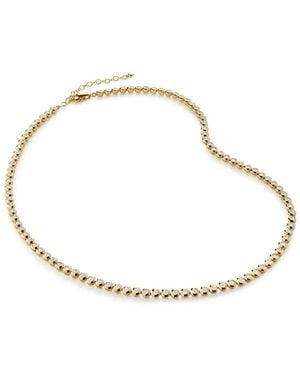 Monica Vinader Lab Grown Diamond Essential Tennis ネックレス - メタリック