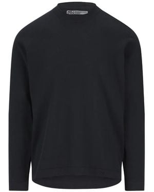 Massimo Osti Studio Pullover Mit Rundem Ausschnitt - Blau