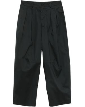 Liviana Conti Phyllis Belt-Loops Trousers - Grey