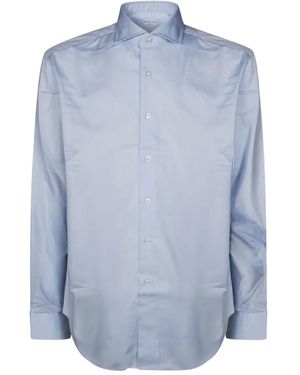 Xacus Classic Long-Sleeve Shirt - Blue