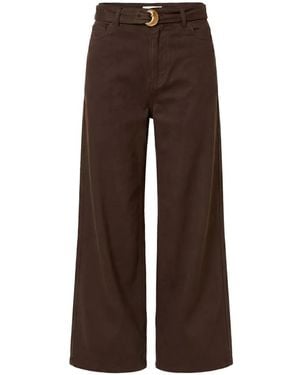 Twinset Belted Pocket Jeans - Brown