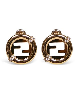 Fendi Pendientes Everround - Metálico