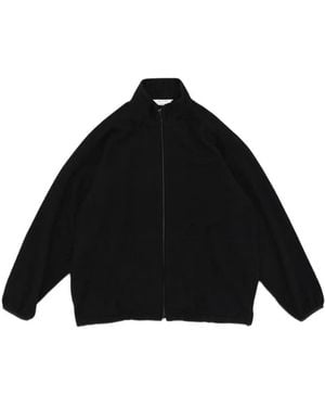 Still By Hand High-Neck Blouson Jacket - Black
