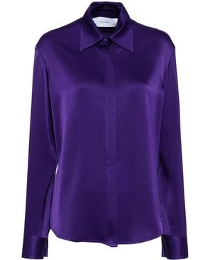 Alex Perry Fitted Shirt - Purple