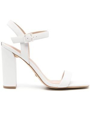 Guess Alibi 105Mm Faux-Leather Sandals - White