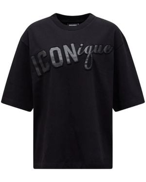 DSquared² Iconique Tシャツ - ブラック