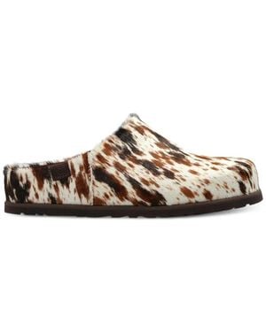 UGG Mules Otzo Western À Imprimé Animalier - White