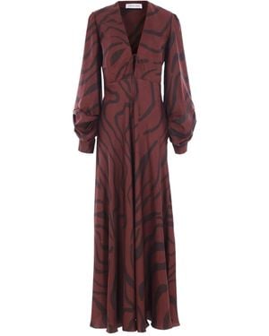 Raquel Diniz Valerie Maxi Dress - パープル