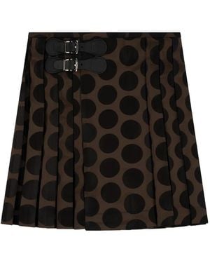 Charles Jeffrey Mini Kilt - Noir