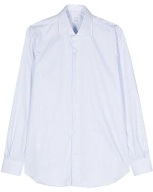 Mazzarelli ストライプ シャツ - ホワイト