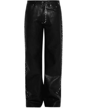 Earthling VIP Pantalones con apliques - Negro