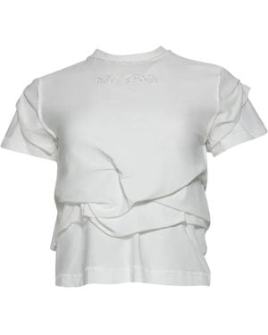 Natasha Zinko Family Bizness Triple T-Shirt - White