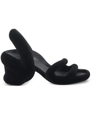 Camper Kobarah Slip-On Heeled Sandals - Black