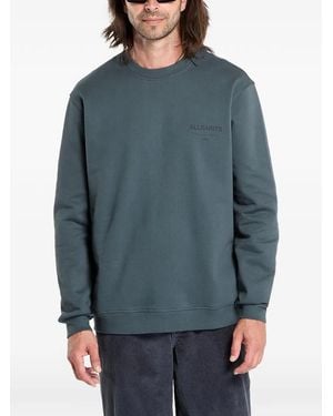 AllSaints Crew-Neck Sweatshirt - Blue