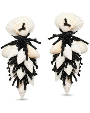 Johanna Ortiz Whimsical Waters Earrings - White