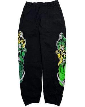 Warren Lotas 3 Reapers Track Trousers - Black