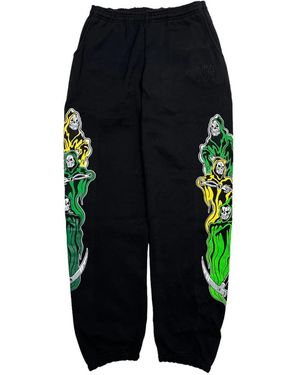 Warren Lotas 3 Reapers Track Trousers - Black