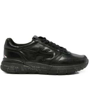 Premiata Mick Leather Trainers - Black