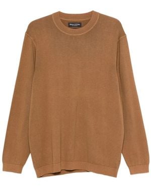 Marc O' Polo Crew-Neck Jumper - Brown