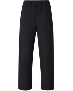Jil Sander Elasticated-Waist Track Trousers - Blue