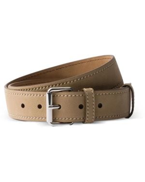 Prada Nubuck Leather Belt - Brown