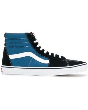Vans Sk8-Hi Panelled Trainers - Blue