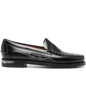 Sebago Dan El Paso ローファー - ブラック
