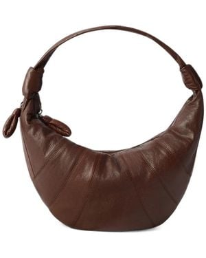 Lemaire Fortune Croissant Bag - Brown