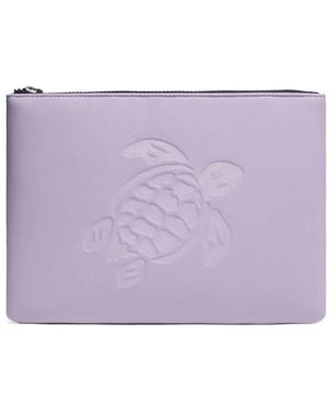 Vilebrequin Clutch Met Reliëf - Paars
