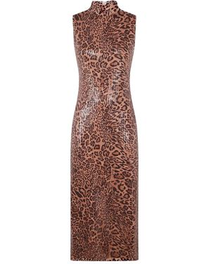 Twinset Animalier Print Dress - Brown