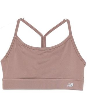 New Balance Racer-back sports bra - Pink